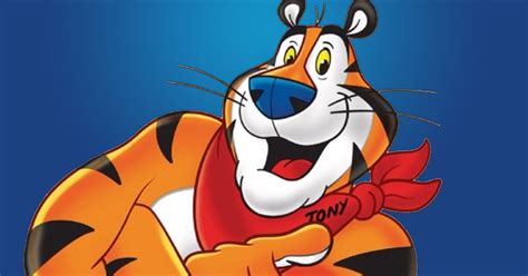 Tony the tiger mascot cosume